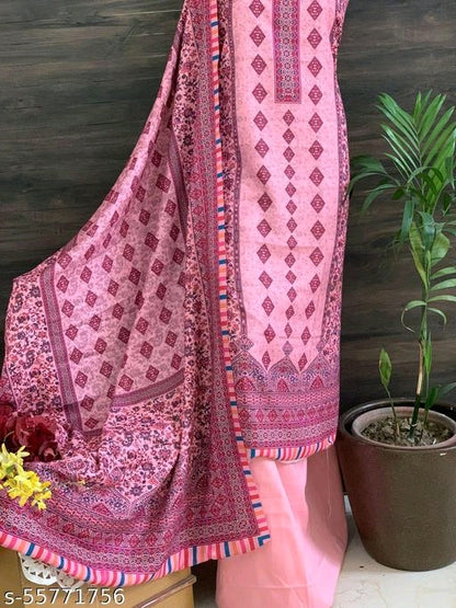Woollen Pashmina Suits for women