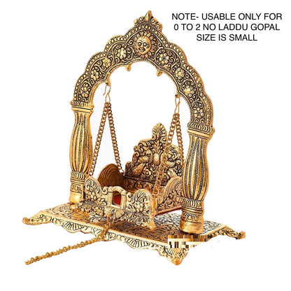 Krishna Jhula, Laddu Gopal Brass Jhula - The Indian Rang