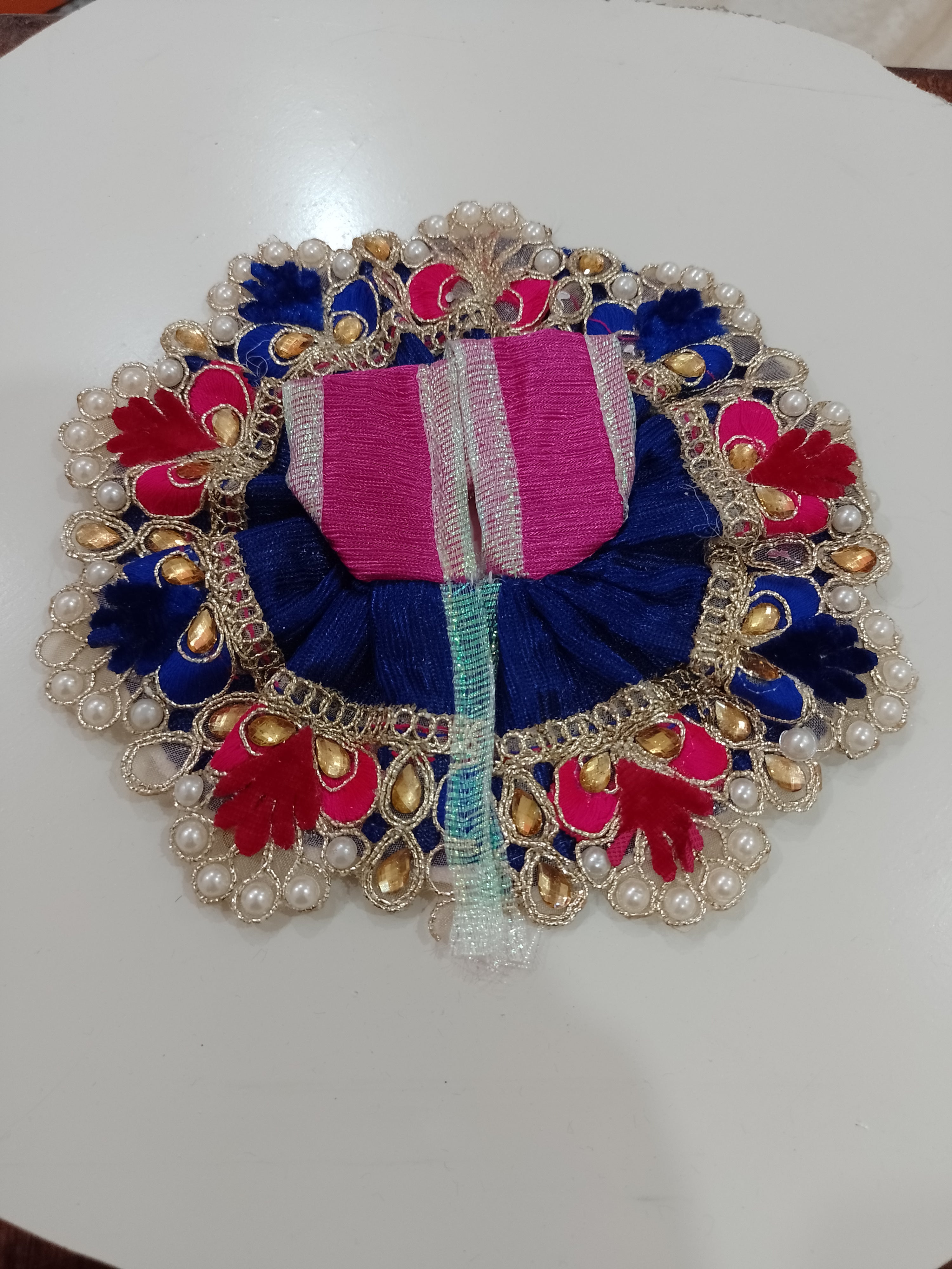 laddu gopal multi patch heavy dress with pagdi and patka – KKGROUPS