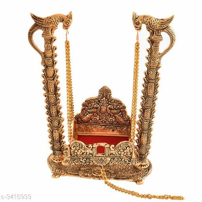 Handicrafted Pooja Jhula | Swing | Palana | Nand Gopal Palana I Lord Ganesha, - The Indian Rang