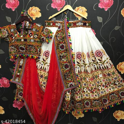 Black Color Pure Cotton Traditional Designer Garba Lehenga with Gamthi  Blouse at Rs 2999.00 | Nana Varachha | Surat| ID: 2852331146730