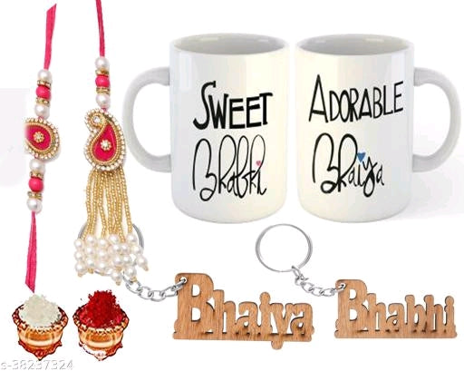 Bhaiya Bhabhi Rakhi Gift Box Of Love: Gift/Send Rakhi Gifts Online  JVS1185100 |IGP.com