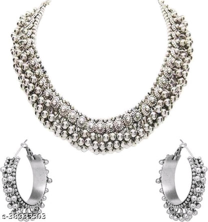 Oxidised Jwellery Set for Women - The Indian Rang