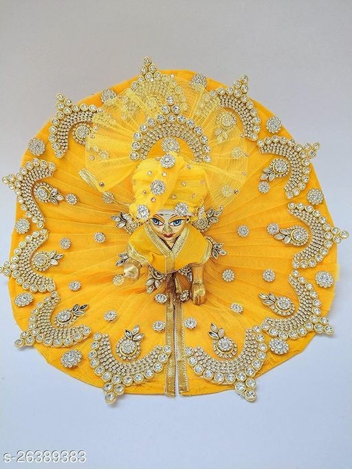 Yellow krishna dress with pagri - The Indian Rang