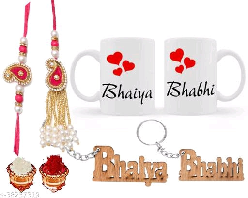 Rakhi Gift for Bhaiya and Bhabhi for Rakshabandhan - The Indian Rang